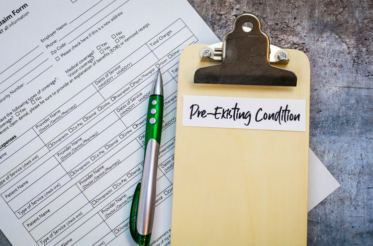 personal injury claim with a pre-existing condition