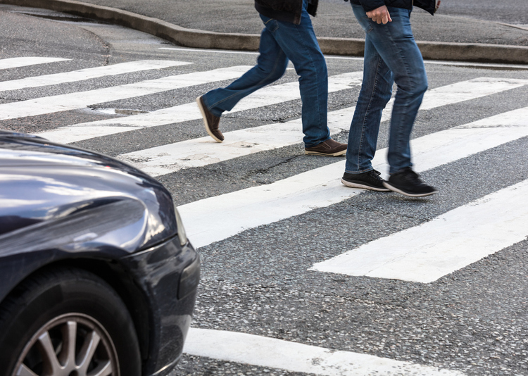 when is a pedestrian at fault for a car accident