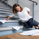 Woman hurt after falling down stairs - can you sue for slipping on a wet floor